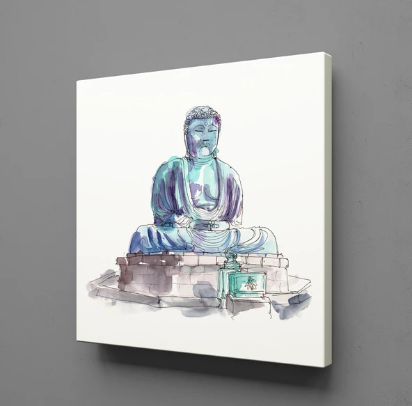 AMİDA BUDDHA KANVAS TABLO ürün görseli 1