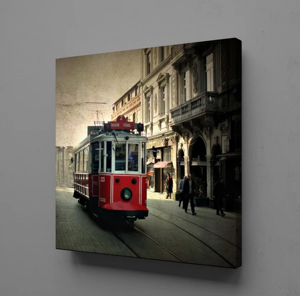 TRAMVAY KANVAS TABLO ürün görseli 1