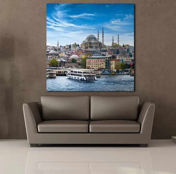 CAMİ TEKNE KANVAS TABLO - Resim 2
