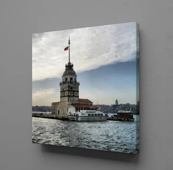 KIZ KULESİ KANVAS TABLO ürün görseli 1