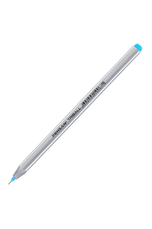 Pensan Tükenmez Kalem Triball 1.0 Mm Bilye Uç Turkuaz (12 Li Paket) ürün görseli 1