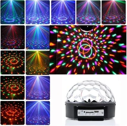 Disco Topu Usb Led Işıklı Bluetooth Hoparlör ürün görseli 1