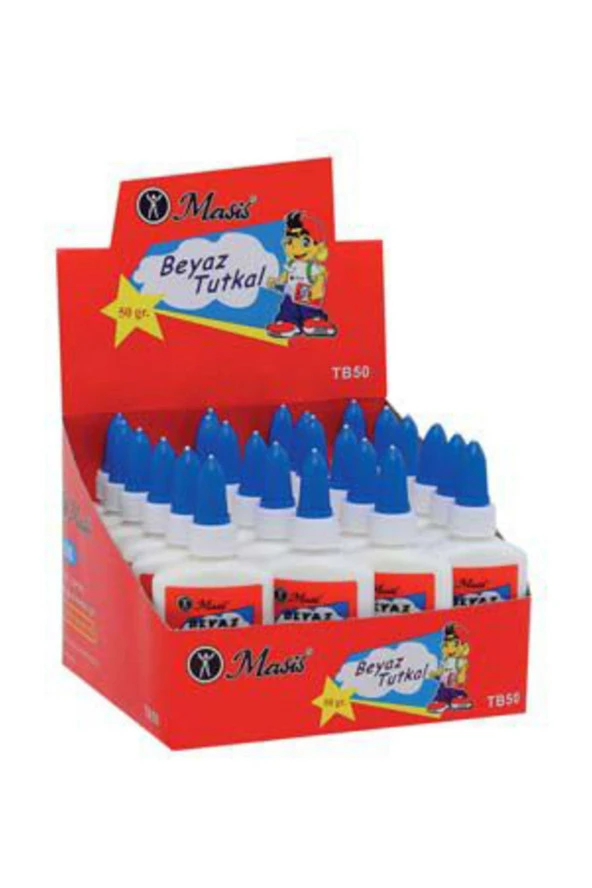 Masis Tutkal 50 Gram Beyaz Tutkal (24 Adet) ürün görseli 1