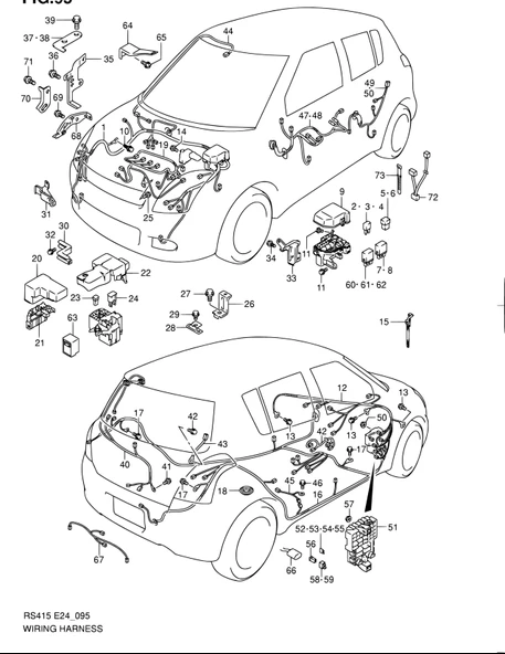 Suzuki Swift 1.5 05-11 Motor Tesisatı ürün görseli 1