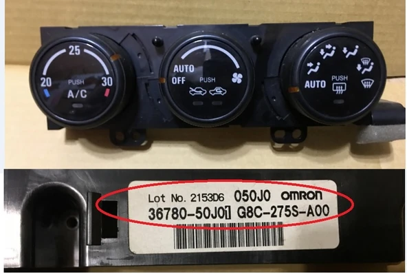 Suzuki Grand Vitara 98-05 Klima Kumanda Düğme Konsolu ürün görseli 1