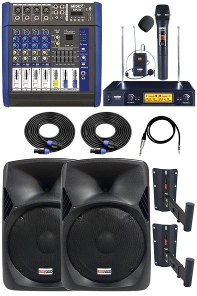 Lastvoice Toplantı ve Konferans Salonu Ses Sistemi Gold Paket-1 ürün görseli 1