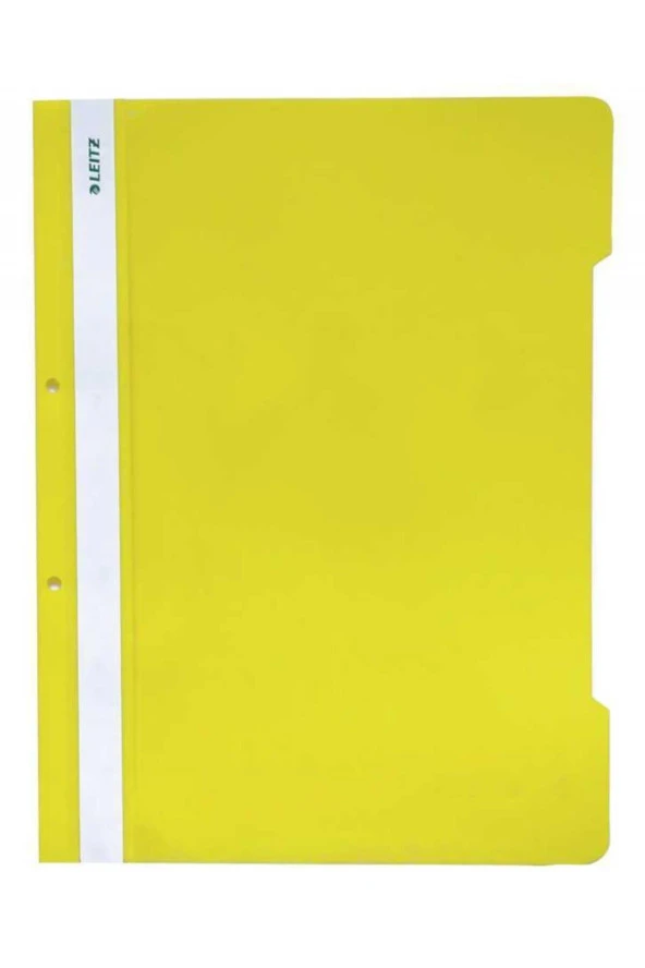 Leitz Telli Dosya Plastik Sarı L-4189 (50 Li Paket) ürün görseli 1