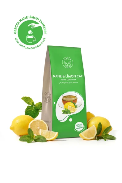 Kayla Gurme Nane Limon Çayı - Gerçek Limon Meyve Taneli Çay - 250 g ürün görseli 1