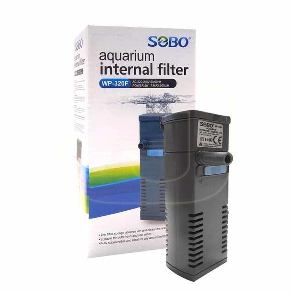 Sobo Akvaryum İç Filtre WP-320F 4W 300 Lt/Saat ürün görseli 1