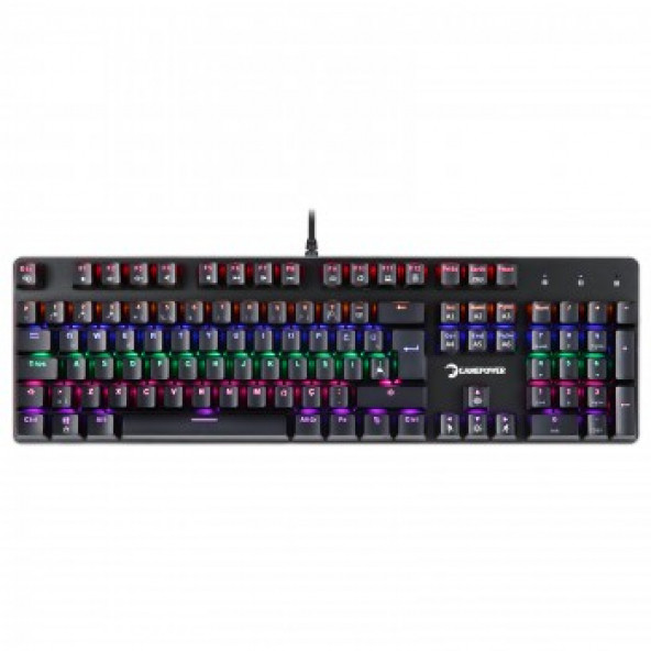 Gamepower Ogre Rainbow Mavi Switch Mekanik Gaming Klavye - Resim 2