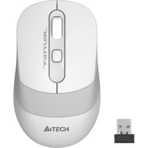 A4 TECH FG10 BEYAZ NANO KABLOSUZ 2000 DPI MOUSE ürün görseli 1