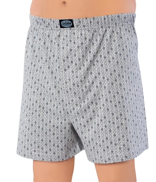 Lüx Drm Erkek Battal Desenli Penye Boxer Short 1293 ürün görseli 1