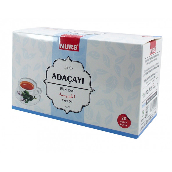 Adaçayı Bitki Çayı 20'li Süzen Poşet ürün görseli 1