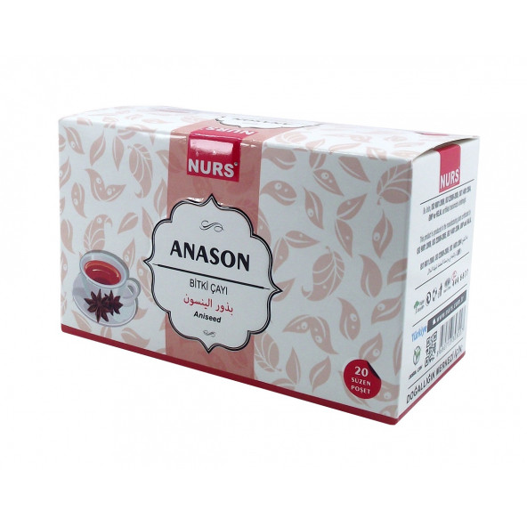Anason Bitki Çayı 20'li Süzen Poşet ürün görseli 1