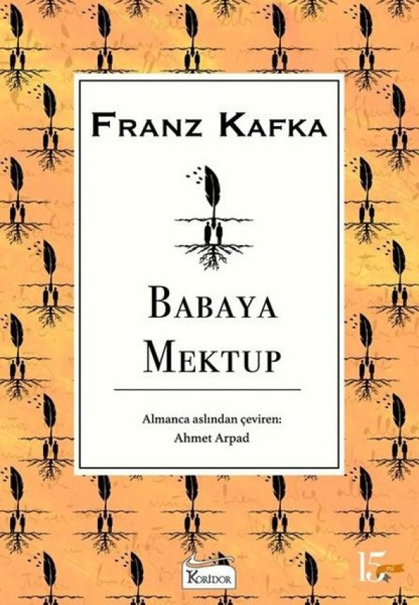 KORİDOR FRANZ KAFKA BABAYA MEKTUP Sert Kapak BEZ Ciltli ürün görseli 1