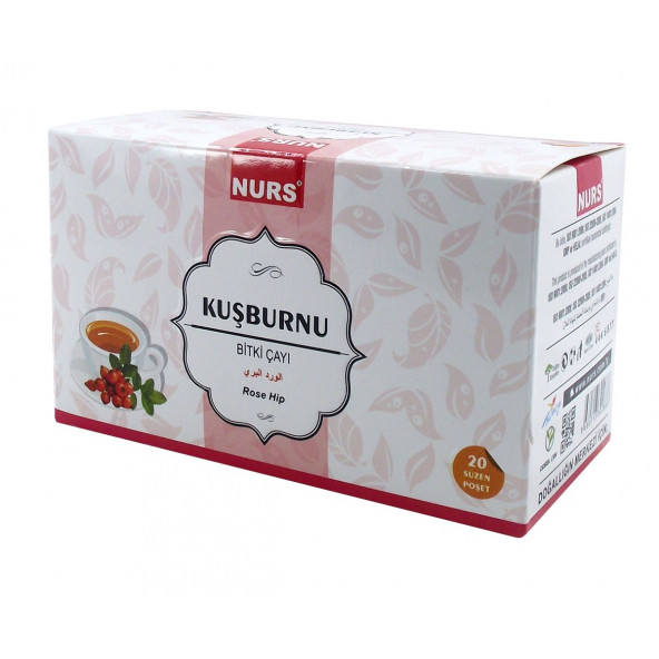 Kuşburnu Bitki Çayı 20'li Süzen Poşet ürün görseli 1