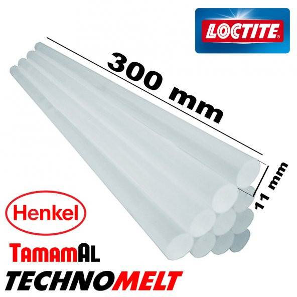 HENKEL (ALMAN MARKASI) TechnoMelt Sıcak Silikon KALIN ŞEFFAF MUM ürün görseli 1