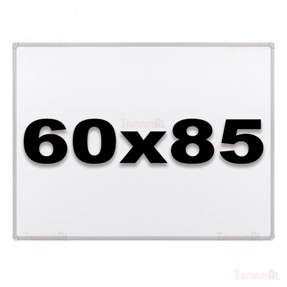 60x85 (KALİTELİ) AKYAZI DUVARA MONTE LAMİNAT BEYAZ YAZI TAHTASI ürün görseli 1