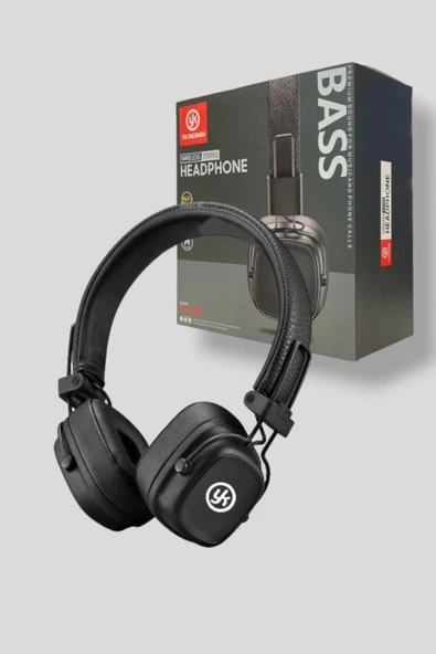 Kulak Üstü Işıklı Mikrofonlu Extra Bass Kablosuz Kulaklık ürün görseli 1