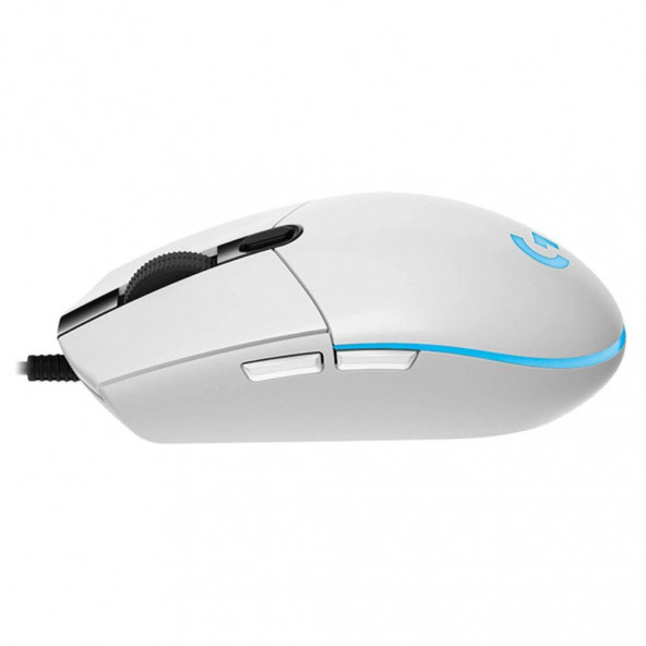 Logitech G102 Lightsync Rgb Kablolu Oyuncu Mouse Beyaz 910-005824 - Resim 2