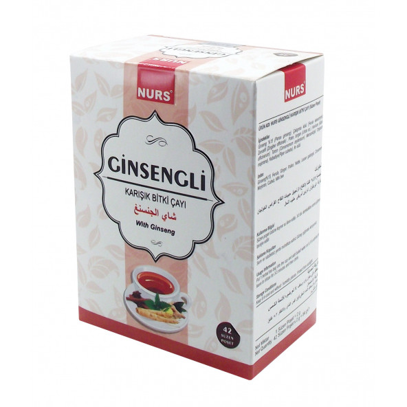 Ginsengli Çay 42'li Süzen Poşet ürün görseli 1