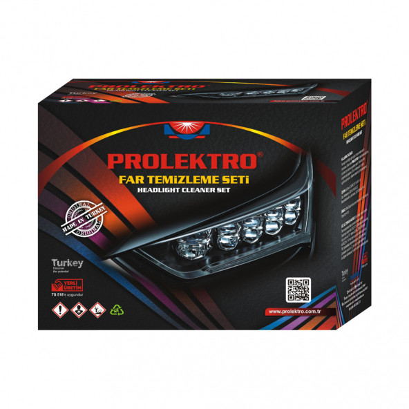 Prolektro Far Temizleme Seti - Resim 2