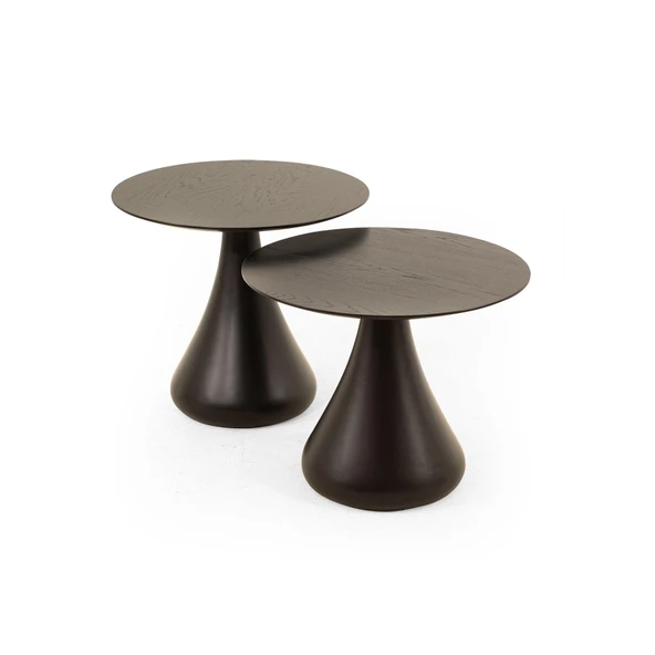Mushroom Set Sehpa | Mantar Sehpa | Siyah | Rehome ürün görseli 1