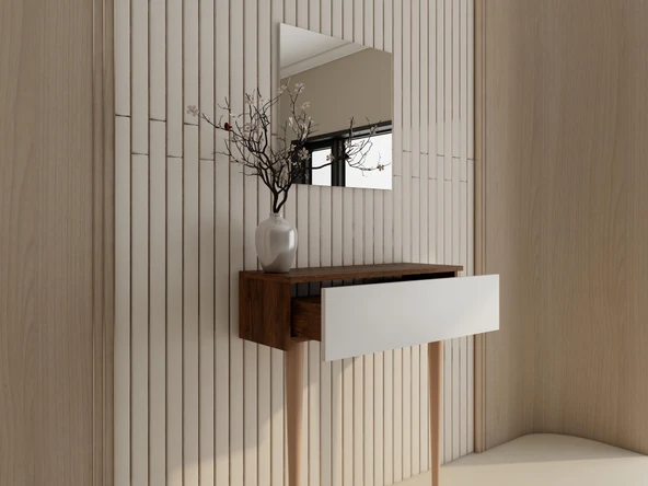 Side Dresuar Amalfi-Beyaz - Resim 4