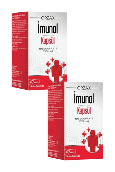İmunol 40 Kapsül x 2 Adet ürün görseli 1