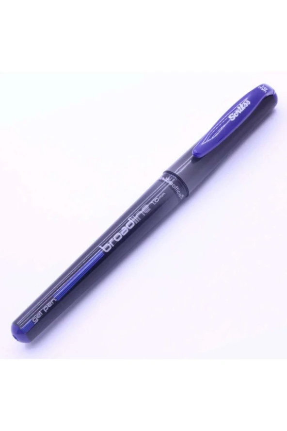Scrikss Broadline Jel Kalem 1.0 Mm imza Kalemi Mavi (12 Li Kutu) ürün görseli 1