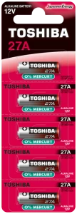Toshiba 27A Bp Alkalin Pil 5'li ürün görseli 1