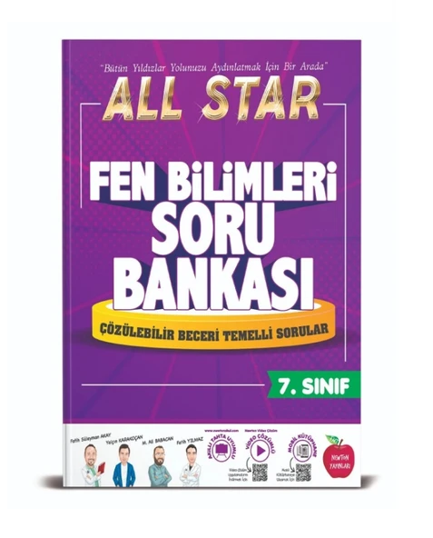 Newton Yayınları 7. Sınıf All Star Fen Bilimleri Soru Bankası ürün görseli 1