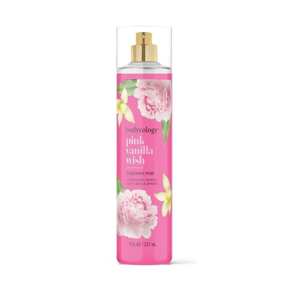Bodycology Pink Vanilla Wish Fragrance Mist Çiçeksi Kadın Vücut Spreyi ürün görseli 1