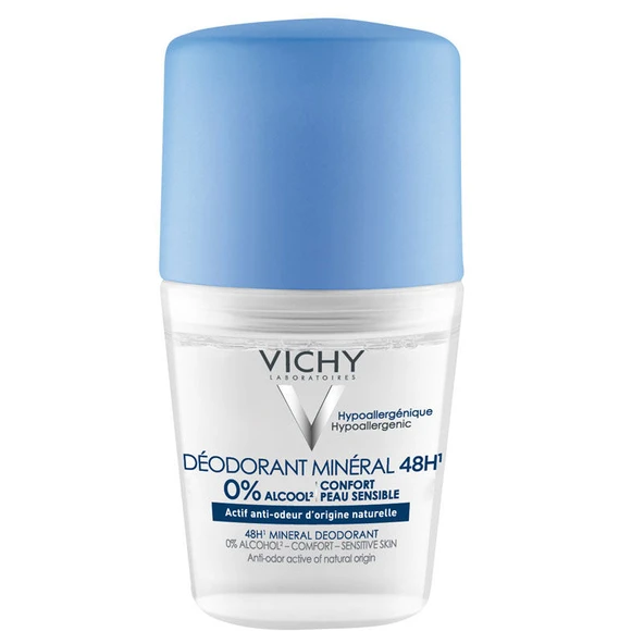 Vichy 48 Saat Etkili Mineral Roll-on Deodorant 50 ml ürün görseli 1