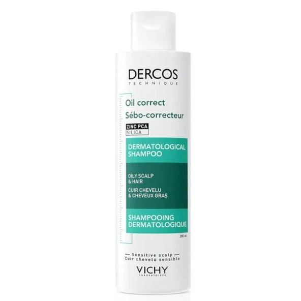 Vichy Dercos Oil Correct Yağlanma Karşıtı Şampuan 200 ml ürün görseli 1