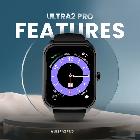 HiFuture Ultra 2 Pro Pembe Akıllı Saat - Resim 9