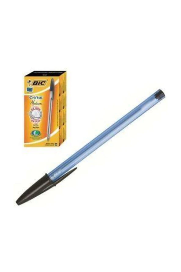 Bic Siyah Tükenmez Kalem Cristal Soft Siyah Tükenmez Kalem (50 Li Paket) ürün görseli 1