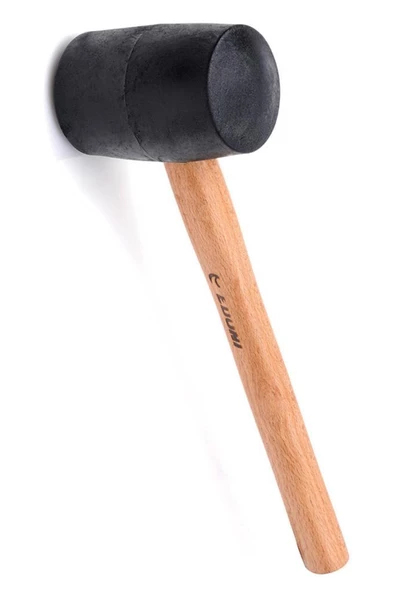 Eltos ET864 Ağaç Saplı Lastik Tokmak 60mm ürün görseli 1