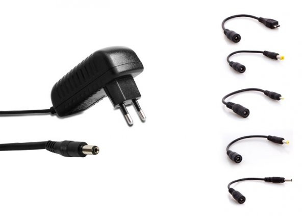 S-link SLX-52A 5v 2a 5 Uçlu Universal Adaptör ürün görseli 1