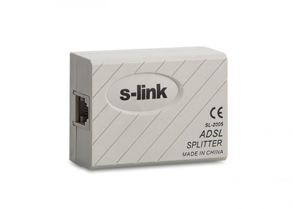 S-link SL-2005 Lüks Filtreli adsl Splitter ürün görseli 1