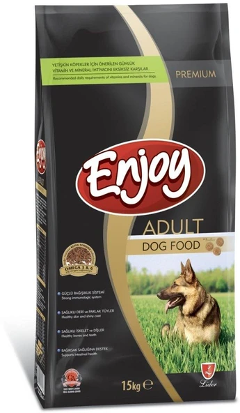 Enjoy Tavuklu Biftekli Yetişkin Köpek Maması 15 Kg ürün görseli 1
