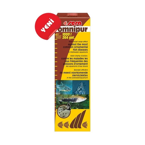 Sera Omnipur 50 ml Skt: 11/2027 hastalıklarına karşı geniş kapsamlı su düzenleyici ürün görseli 1