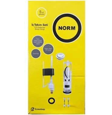 VİTRA NORM ÇİFT BASMALI İÇ TAKIM - Resim 2