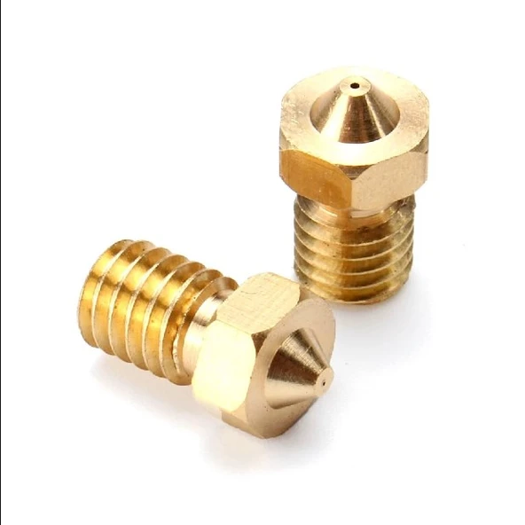 3D Yazıcı Extruder Nozzle 0.8 mm MK8 Creality Ender Uyumlu 1,75mm Filament ürün görseli 1