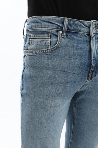 Erkek Likralı Slim Jean Pantolon - Resim 6