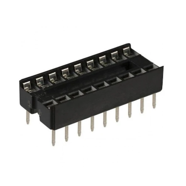 18 Pin DIP Soket - Entegre Soketi Dip Socket ürün görseli 1