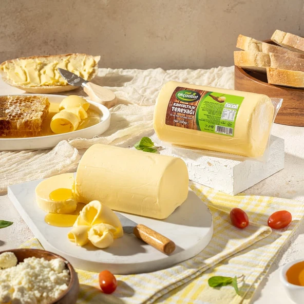 Yeşil Akçaabat Trabzon Tereyağı 2 X 500 gr - Resim 2