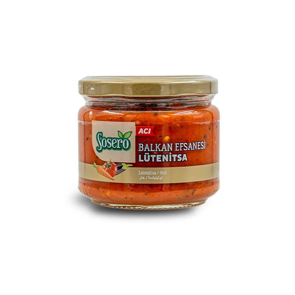 Sosero Lütenitsa Balkan Sosu Acı 3 X 300 Gr ürün görseli 1