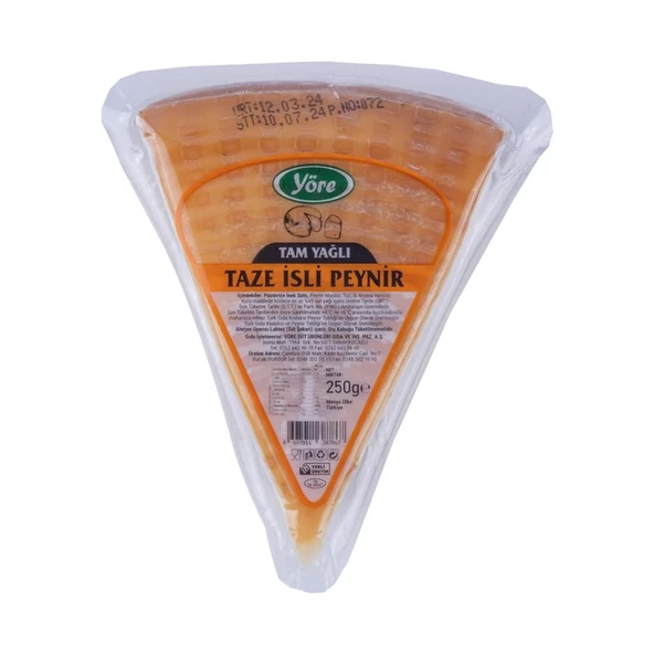 Yöre Tam Yağlı Taze İsli Peynir 3 x 250 gr ürün görseli 1