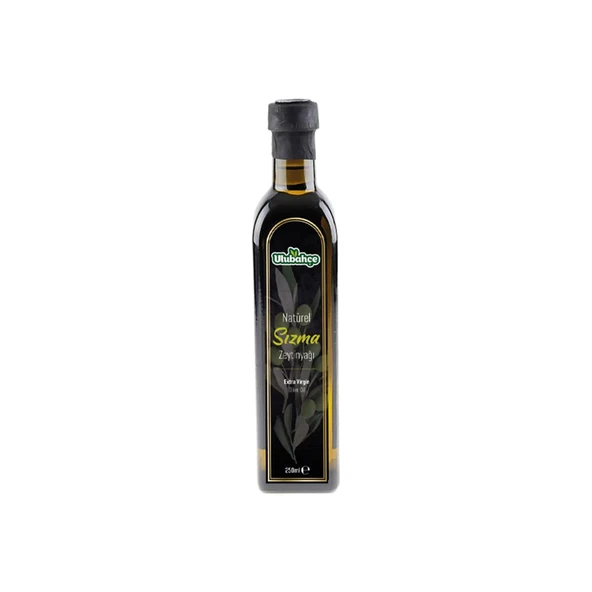 Ulubahçe Natürel Sızma Zeytinyağı Cam Şişe 3 X 250 ml ürün görseli 1